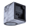 UUL-P51A 6W-GU10 IP65 MARBLE Светильник уличный.под лампу GU10. Архитектурный накладной. Цвет мрамор