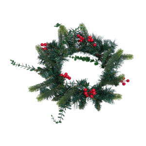 ULD-T4040-020/SNA/3AA WARM WHITE IP20 WREATH Украшение светодиодное «Венок», на батарейках 3АА (не в