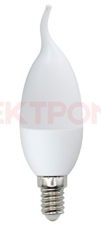 LED-CW37-11W-6500K-E14-FR-NR Лампа светодиодная. Форма свеча на ветру. матовая. Серия Norma. 6500K LED-CW37-11W-6500K-E14-FR-NR Лампа светодиодная. Форма свеча на ветру. матовая. Серия Norma. 6500K
