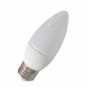 LED-C37-7W/DW/E27/FR/NR Лампа светодиодная. Форма "свеча", матовая. Серия Norma 6500K
